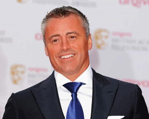 Aesthetic Matt Leblanc Actor paint by number