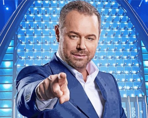 Danny Dyer Presenter paint by number