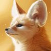 Fennec Fox Art paint by number