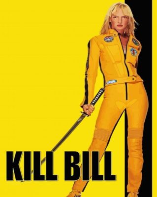 Kill Bill Volume 1 Poster paint by number