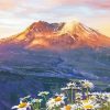 Mount St Helens Paint by number