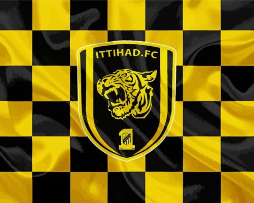 Al Ittihad Club Logo Paint by number