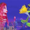 Oscar And Angie Shark Tale Paint by number
