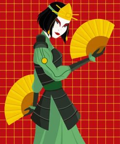 Aesthetic Kyoshi Anime paint by number