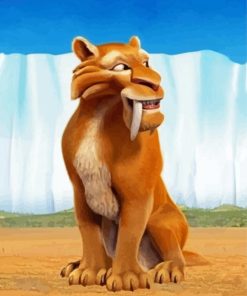 Aesthetic Diego Ice Age Paint by number