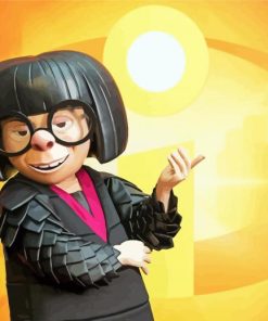 Aesthetic Edna Mode paint by number