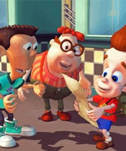 Aesthetic Jimmy Neutron Paint by number