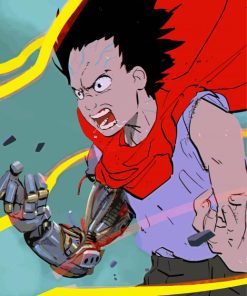 Aesthetic Tetsuo paint by number
