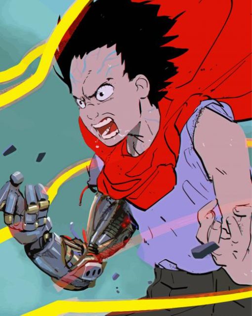 Aesthetic Tetsuo paint by number