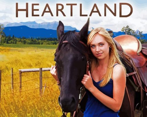 Amber Marshall Heartland paint by number