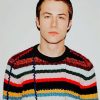 American Actor Dylan Minnette paint by number