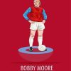 Bobby Moore Poster paint by number