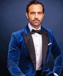 Classy Ramin Karimloo paint by number