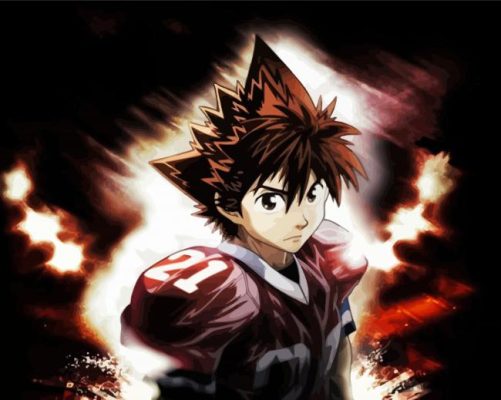 Eyeshield 21 Character Art paint by number