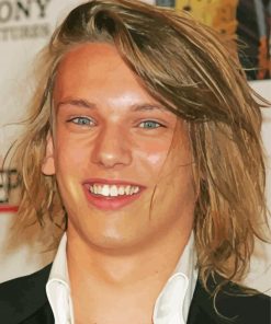 English Actor Jamie Campbell Bower Paint by number