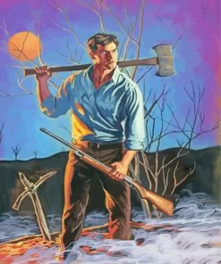 Evil Dead paint by number