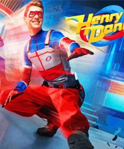 Henry Danger Serie Poster paint by number