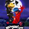 Miraculous Ladybug And Cat Noir Poster paint by number