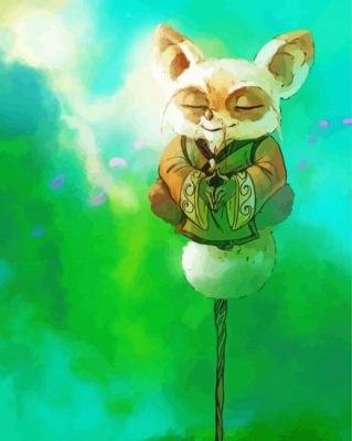 Master Shifu Art paint by number