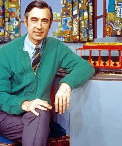 Mr Rogers paint by number