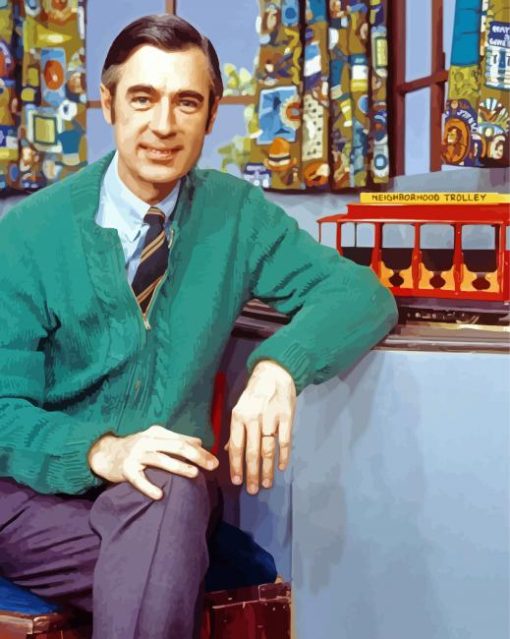 Mr Rogers paint by number