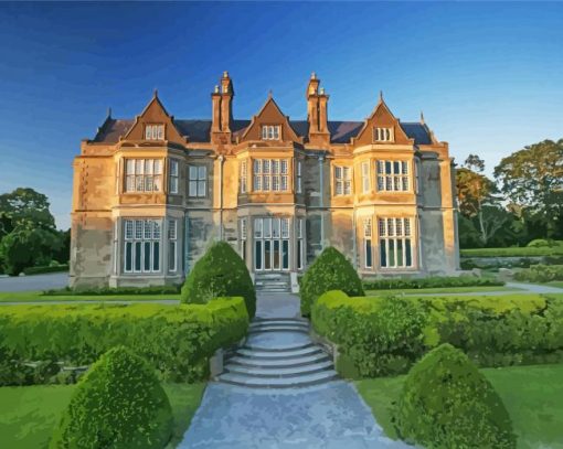Muckross House Building In Ireland paint by number