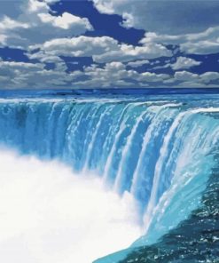 Niagara Fall Canada paint by number