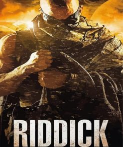 Riddick Poster Paint by number