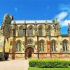 Rosslyn Chapel Building In Scotland Paint by number