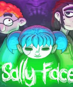 Sally Face paint by number