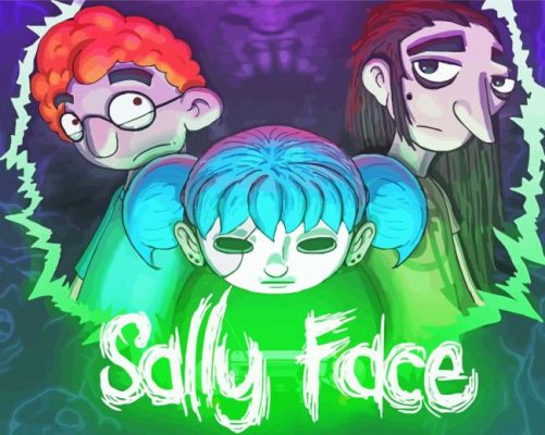 Sally Face paint by number