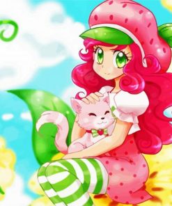 Strawberry Shortcake Art paint by number