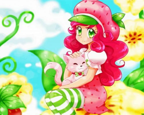 Strawberry Shortcake Art paint by number