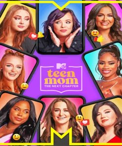 Teen Mom TV Show Poster paint by number