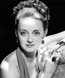 The Beautiful Bette Davis paint by number