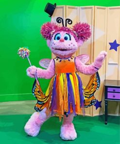 Abby Cadabby paint by number