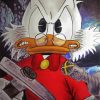 Aesthetic Uncle Scrooge paint by number