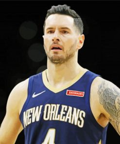 Aesthetic Jj Redick Player paint by number