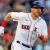 Aesthetic Boston Red Sox Player paint by number