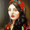 Arab Girl paint by number