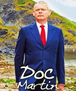 Doc Martin Poster paint by number