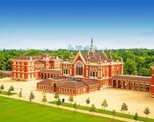 Dulwich College In England paint by number