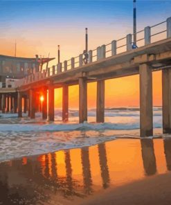 Durban South Africa Sunset paint by number