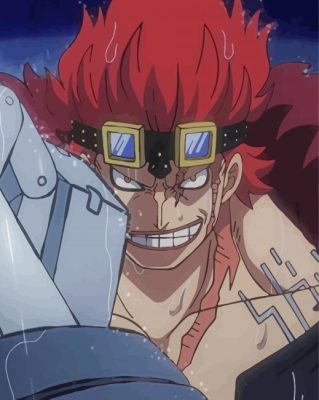 One Piece Eustass Kid Character Paint by number