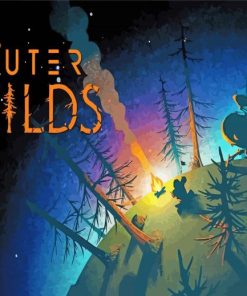 Outer Wilds Game Poster paint by number