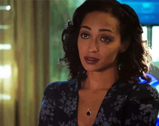 Ruth Negga paint by number