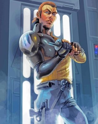 Star Wars Kanan Jarrus Art paint by number