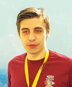 The Canadian Youtuber Shroud Paint by number