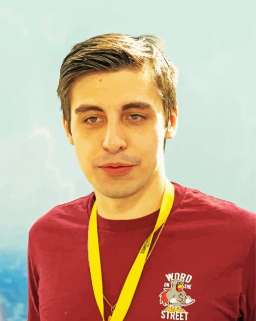 The Canadian Youtuber Shroud Paint by number