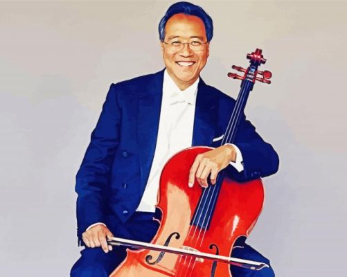 Yo Yo Ma paint by number